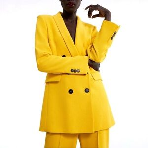 Zara 💛⭐️ Yellow Blazee